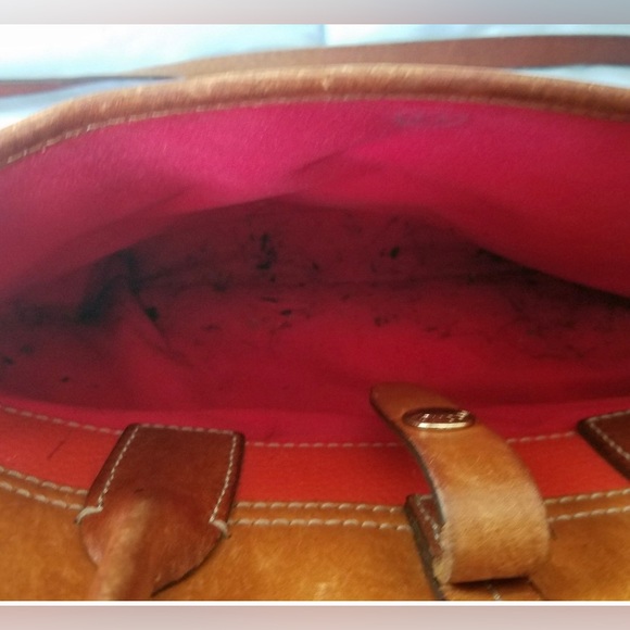 💕👜Dooney & Bourke  1975 Signature Classic Leather Shoulder/Handbag - Picture 11 of 11